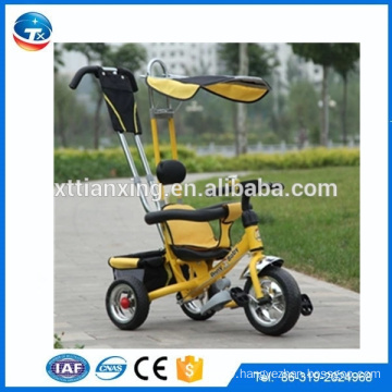 2014 New style kids EVA three wheels baby kids tricycle toys,safety baby tricycle,ride on car kids tricycle with roof